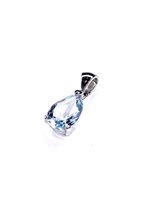 Pendente Stocco Gioielli Donna in Oro bianco Topazio PSG 178 - PSG 178